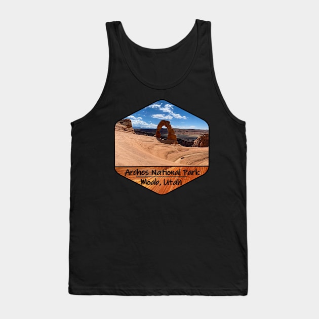 Arches National Park - Delicate Arch Tank Top by gorff